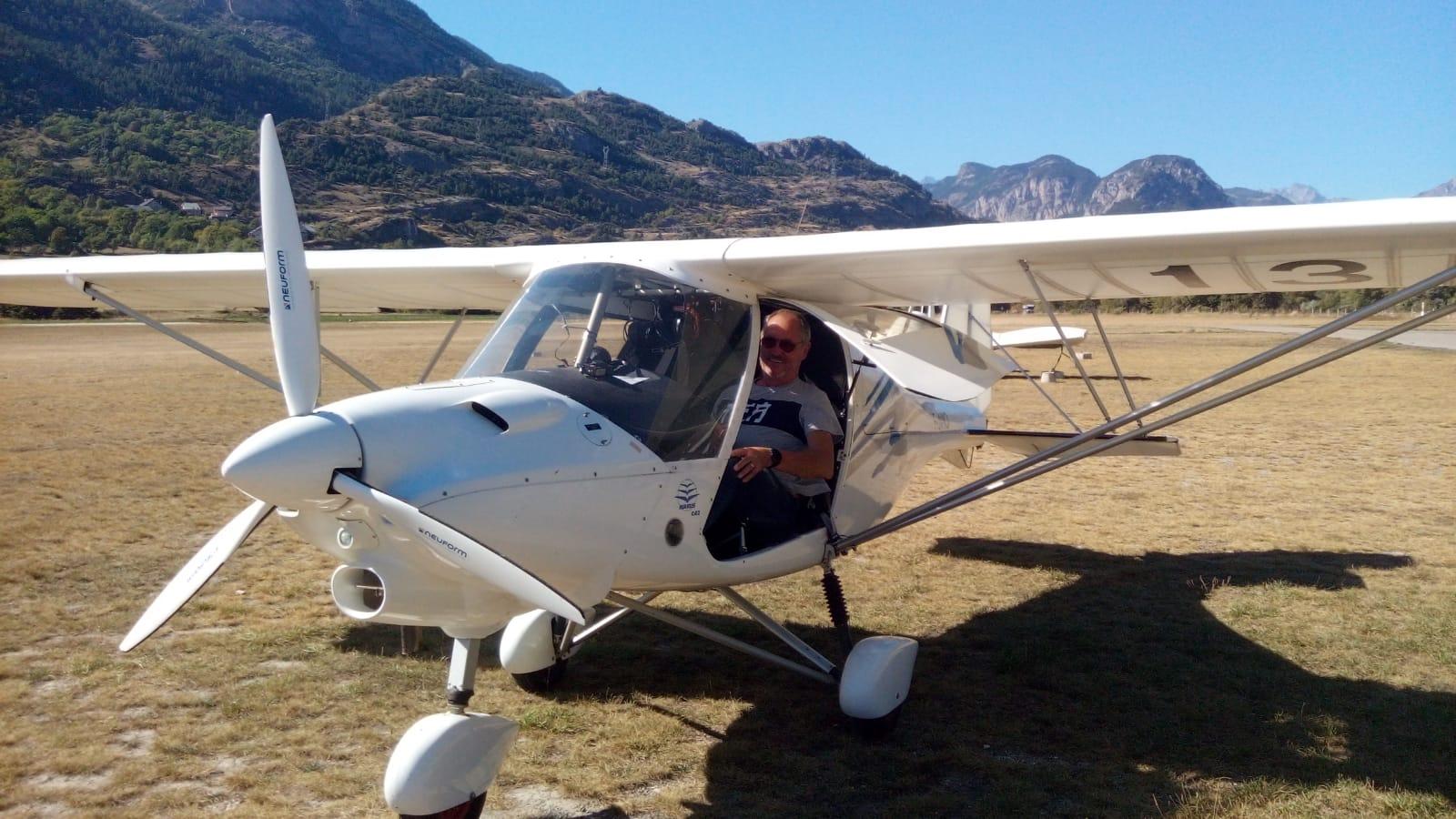 IKARUS C42 en stand by.